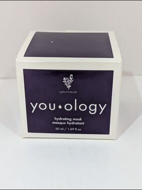 Younique Youology Hydrating Mask - Purple and White Packaging